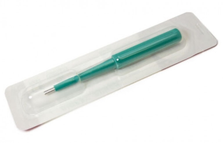 1.5 mm Bőrlyukasztó microdermálhoz