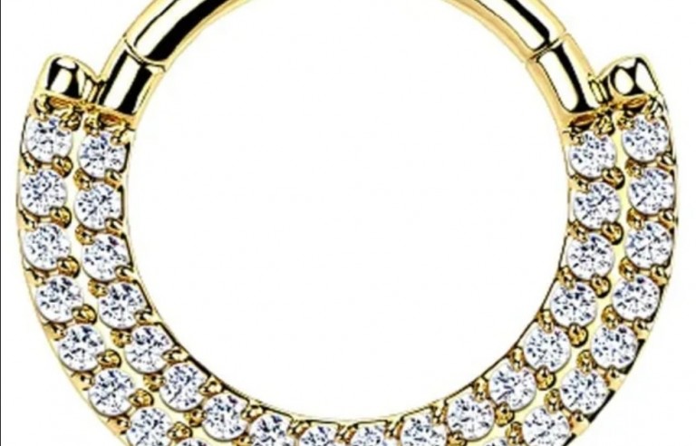 Titánium karika 2 soros 