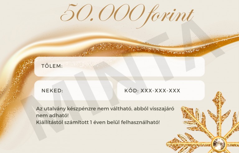 Utalvány 50.000